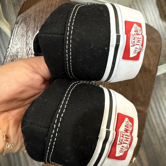 NEW VANS Authentic Black Shoes W6/36 - Picture 8 of 10